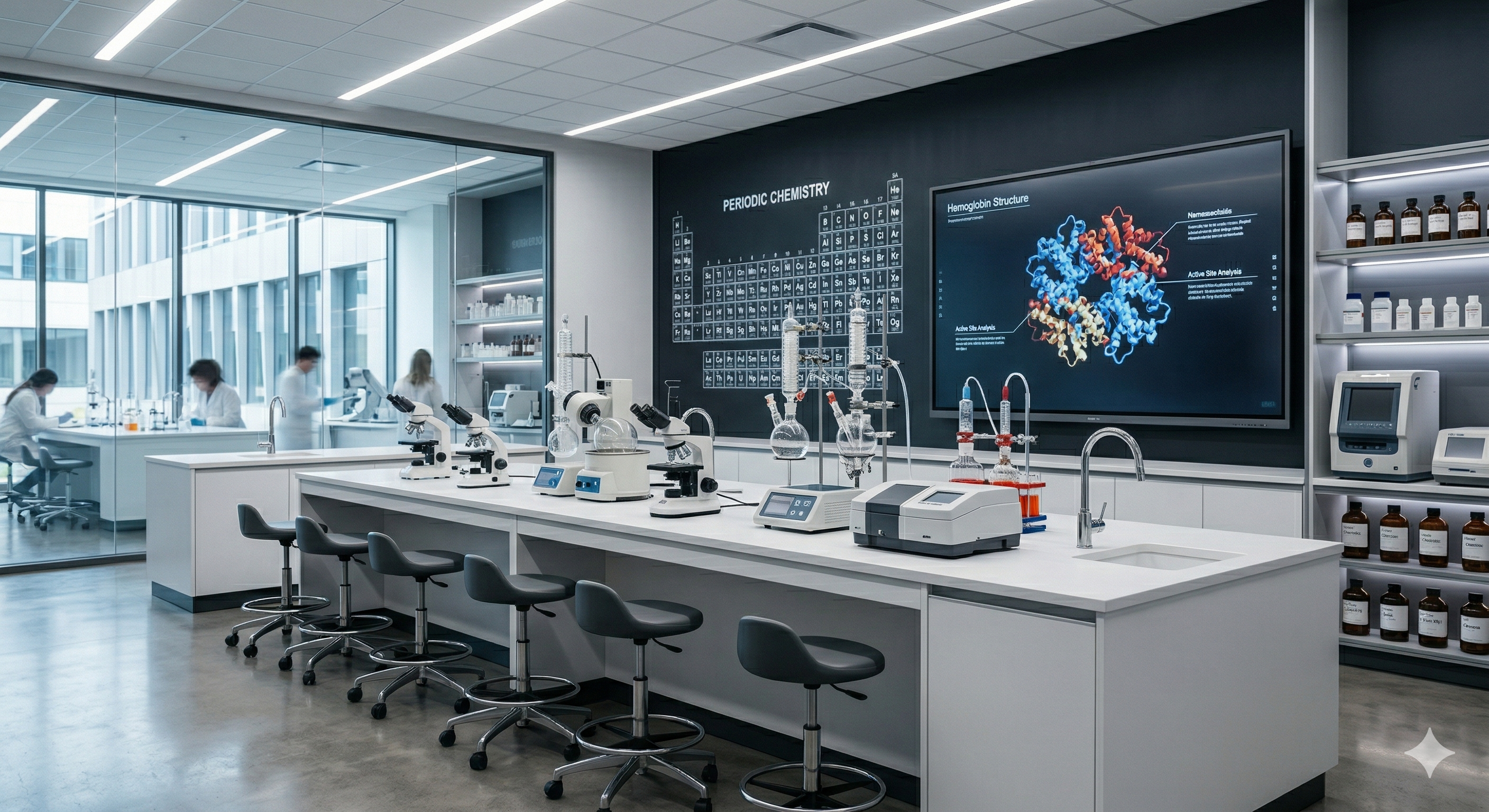 Кабинет химии с лаборантской